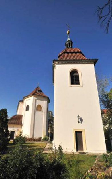 Zvonice kostela