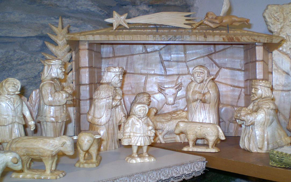 Porcelánový betlém