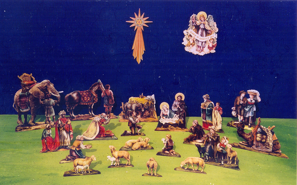 Tiroler Ausschneidenkrippe